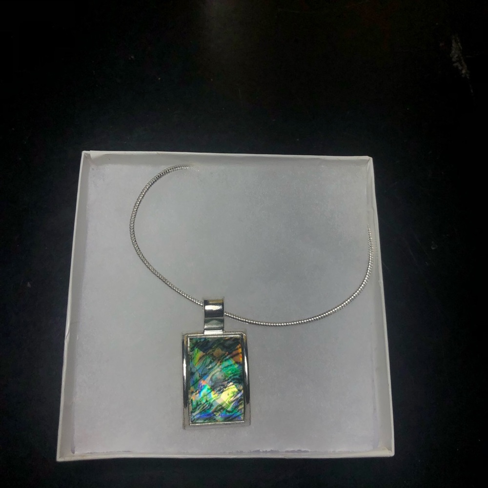 Blue & Silver Pendant